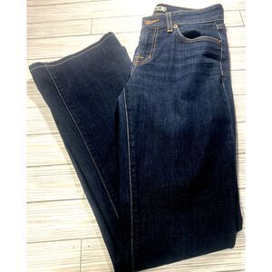 J Brand Women's The Curvy Fit Bootleg Dark Jeans Ink Wash Size 27